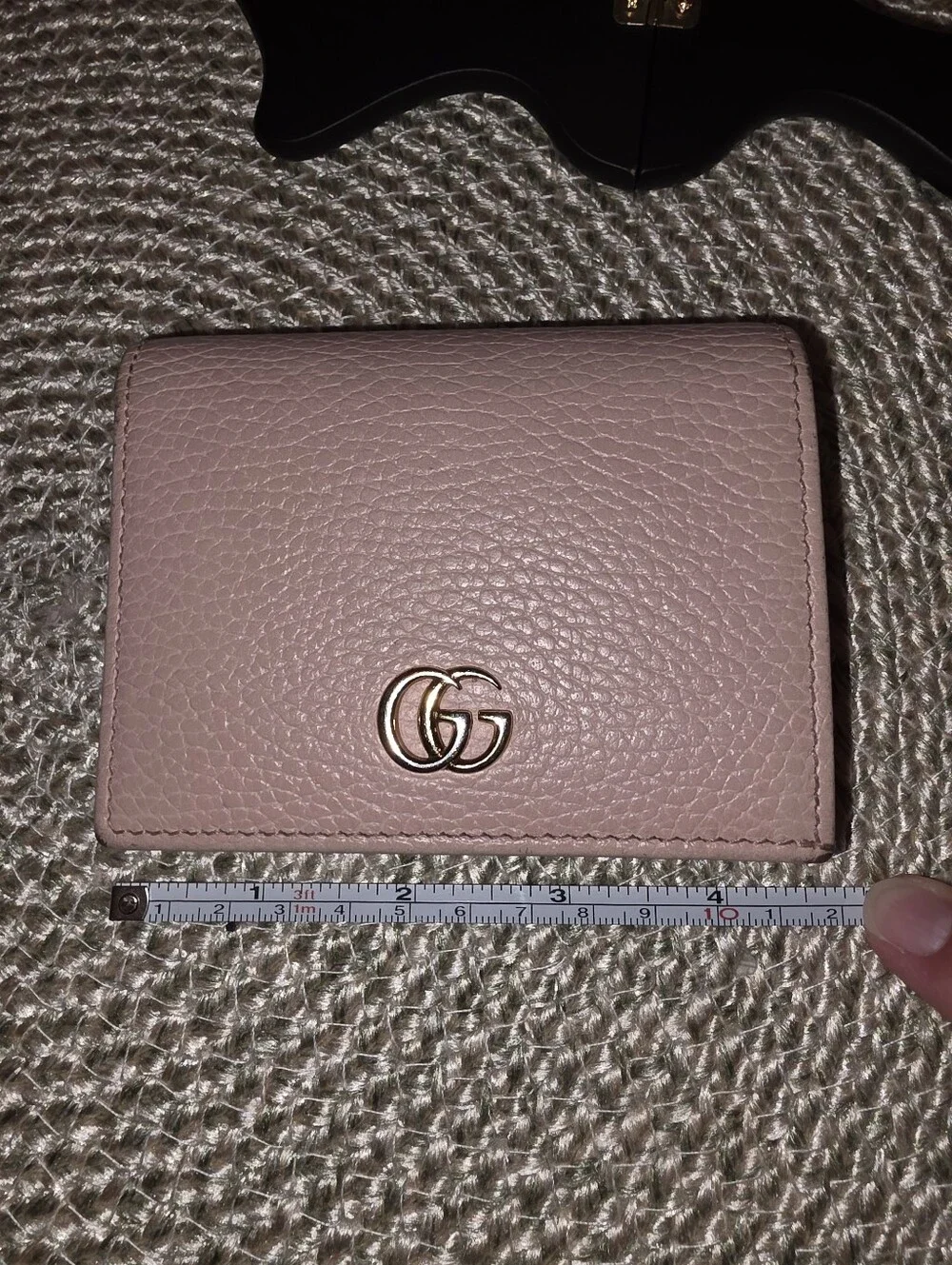 🌸✨ Authentic Gucci GG Marmont Card Case Wallet – Blush Pink Leather ✨🌸 - Picture 5 of 17